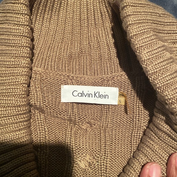 NWOT Calvin Klein Cable Sweater Dress - Picture 4 of 5